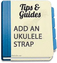 Pros and cons of different straps for ukulele on the market. No drilling necessary.