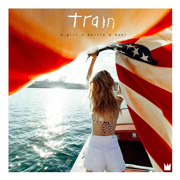 a girl a bottle a boat album image