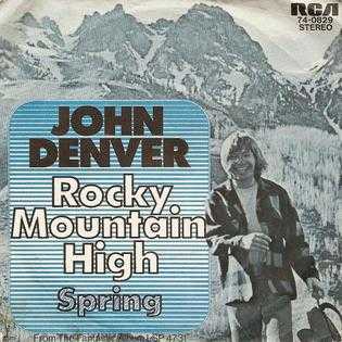 john denver rocky mountain high lyrics and chords