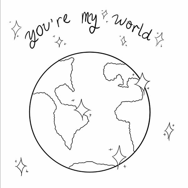you're my world - single album image