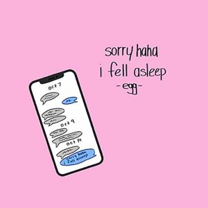 Sorry Haha I Fell Asleep - Single album image