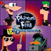 Phineas and Ferb: Across the 1st and 2nd Dimensions album image