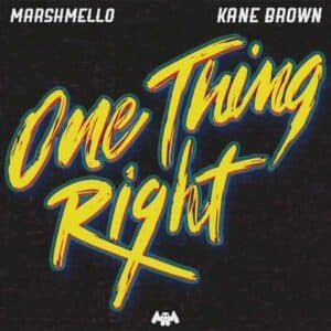 One Thing Right album image