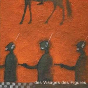 Des visages des figures album image