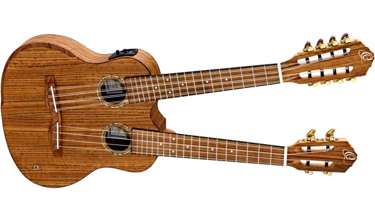 guitar and ukulele in one body